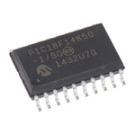 Microchip PIC18F14K50-I/SO, 8bit PIC Microcontroller, PIC18F, 48MHz, 16 kB, 256 B Flash, 20-Pin SOIC