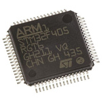 STMicroelectronics STM32F401RET6, 32bit ARM Cortex M4 Microcontroller, STM32F4, 84MHz, 512 kB Flash, 64-Pin LQFP