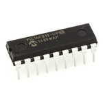 Microchip PIC16F819-I/P, 8bit PIC Microcontroller, PIC16F, 20MHz, 3.584 kB, 256 B Flash, 18-Pin PDIP