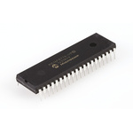 Microchip PIC16F877A-I/P, 8bit PIC Microcontroller, PIC16F, 20MHz, 14.3 kB, 256 B Flash, 40-Pin PDIP