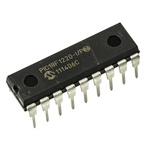 Microchip PIC18F1220-I/P, 8bit PIC Microcontroller, PIC18F, 40MHz, 4 kB, 256 B Flash, 18-Pin PDIP