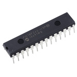 Microchip PIC18F242-I/SP, 8bit PIC Microcontroller, PIC18F, 40MHz, 16 kB Flash, 28-Pin SPDIP