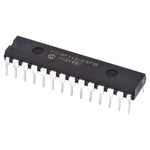 Microchip PIC18F248-I/SP, 8bit PIC Microcontroller, PIC18F, 40MHz, 16 kB, 256 B Flash, 28-Pin SPDIP