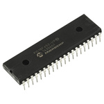 Microchip PIC18F452-I/P, 8bit PIC Microcontroller, PIC18F, 40MHz, 32 kB Flash, 40-Pin PDIP