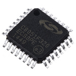 Silicon Labs C8051F320-GQ, 8bit 8051 Microcontroller, C8051F, 25MHz, 16 kB Flash, 32-Pin LQFP