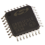 Silicon Labs C8051F310-GQ, 8bit 8051 Microcontroller, C8051F, 25MHz, 16 kB Flash, 32-Pin LQFP