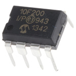 Microchip PIC10F200-I/P, 8bit PIC Microcontroller, PIC10F, 4MHz, 256 x 12 words Flash, 8-Pin PDIP
