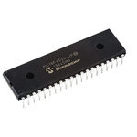 Microchip PIC18F4520-I/P, 8bit PIC Microcontroller, PIC18F, 40MHz, 32 kB, 256 B Flash, 40-Pin PDIP