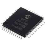 dsPIC30F4013-30I/PT Microchip dsPIC30F, 16bit Digital Signal Processor 30MIPS 1.024 kB, 48 kB Flash 44-Pin TQFP