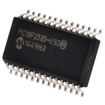 Microchip PIC18F2585-I/SO, 8bit PIC Microcontroller, PIC18F, 40MHz, 1.024 kB, 48 kB Flash, 28-Pin SOIC