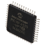 Microchip PIC18F4525-I/PT, 8bit PIC Microcontroller, PIC18F, 40MHz, 1.024 kB, 48 kB Flash, 44-Pin TQFP