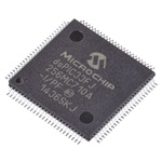 dsPIC33FJ256MC710A-I/PF Microchip, 16bit Digital Signal Processor 40MIPS 256 kB Flash 100-Pin TQFP