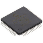 Microchip PIC16F1947-I/PT, 8bit PIC Microcontroller, PIC16F, 32MHz, 28 kB Flash, 64-Pin TQFP
