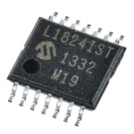 Microchip PIC16LF1824-I/ST, 8bit PIC Microcontroller, PIC16F, 32MHz, 4 kwords Flash, 14-Pin TSSOP