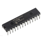 Microchip PIC18F24K22-I/SP, 8bit PIC Microcontroller, PIC18F, 64MHz, 16 kB Flash, 28-Pin SPDIP