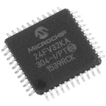 Microchip PIC24FV32KA304-I/PT, 16bit PIC Microcontroller, PIC24FV, 32MHz, 32 kB Flash, 44-Pin TQFP