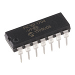 Microchip PIC16F1704-I/P, 8bit PIC Microcontroller, PIC16F, 32MHz, 4096 words Flash, 14-Pin PDIP