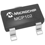 Microchip Voltage Supervisor 3.08V max. 3-Pin SC-70, MCP102T-315E/LB