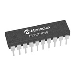 Microchip PIC16F1619-I/P, 8bit PIC Microcontroller, PIC16LF, 32MHz, 14 kB Flash, 20-Pin PDIP