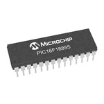 Microchip PIC16F18855-I/SP, 8bit PIC Microcontroller, PIC16LF, 32MHz, 14 kB Flash, 28-Pin SPDIP