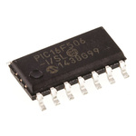 Microchip PIC16F506-I/SL, 8bit PIC Microcontroller, PIC16F, 20MHz, 1024 words Flash, 14-Pin SOIC
