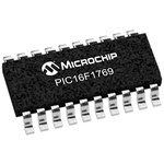 Microchip PIC16F1769-I/SO, 8bit PIC Microcontroller, PIC16, 16MHz, 14 kB Flash, 20-Pin SOIC