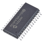 Microchip PIC16F876A-I/SO, 8bit PIC Microcontroller, PIC16F, 20MHz, 14.3 kB, 256 B Flash, 28-Pin SOIC