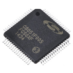 Silicon Labs C8051F005-GQ, 8bit 8051 Microcontroller, C8051F, 25MHz, 32 kB Flash, 64-Pin TQFP