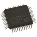 Silicon Labs C8051F006-GQ, 8bit 8051 Microcontroller, C8051F, 25MHz, 32 kB Flash, 48-Pin TQFP