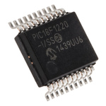 Microchip PIC18F1220-I/SS, 8bit PIC Microcontroller, PIC18F, 40MHz, 4 kB, 256 B Flash, 20-Pin SSOP