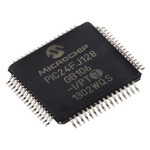 Microchip PIC24FJ128GB106-I/PT, 16bit PIC Microcontroller, PIC24FJ, 32MHz, 128 kB Flash, 64-Pin TQFP
