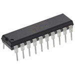 Microchip PIC18F13K22-I/P, 8bit PIC Microcontroller, PIC18F, 64MHz, 8 kB, 256 B Flash, 20-Pin PDIP