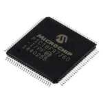 Microchip PIC18F97J60-I/PF, 8bit PIC Microcontroller, PIC18F, 41.667MHz, 128 kB Flash, 100-Pin TQFP