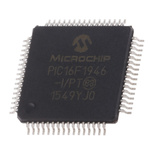 Microchip PIC16F1946-I/PT, 8bit PIC Microcontroller, PIC16F, 32MHz, 14 kB Flash, 64-Pin TQFP