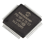 Microchip PIC18F67K22-I/PT, 8bit PIC Microcontroller, PIC18F, 64MHz, 1 kB, 128 kB Flash, 64-Pin TQFP