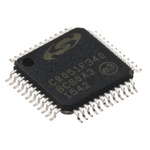 Silicon Labs C8051F340-GQ, 8bit 8051 Microcontroller, C8051F, 48MHz, 64 kB Flash, 48-Pin TQFP