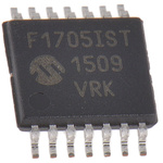 Microchip PIC16F1705-I/ST, 8bit PIC Microcontroller, PIC16F, 32MHz, 8192 words Flash, 14-Pin TSSOP