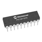 Microchip PIC16F1579-I/P, 8bit PIC Microcontroller, PIC16LF, 32MHz, 14 kB Flash, 20-Pin PDIP