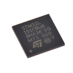 STMicroelectronics STM32F072CBU6, 32bit ARM Cortex M0 Microcontroller, STM32F0, 48MHz, 64 kB, 128 kB Flash, 48-Pin
