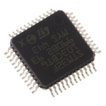 STMicroelectronics STM32F070CBT6, 32bit ARM Cortex M0 Microcontroller, STM32F0, 48MHz, 128 kB Flash, 48-Pin LQFP