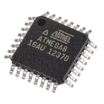 Microchip ATMEGA8-16AU, 8bit AVR Microcontroller, ATmega, 16MHz, 8 kB Flash, 32-Pin TQFP