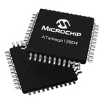 Microchip ATXMEGA128D4-AU, 8bit AVR Microcontroller, AVR XMEGA, 32MHz, 128 + 8 kB Flash, 44-Pin TQFP
