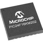 Microchip PIC24F16KM202-I/ML, 16bit PIC Microcontroller, PIC24F, 32MHz, 16 kB Flash, 28-Pin QFN