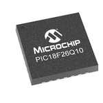 Microchip PIC18F26Q10-I/SP, 8bit CPU Microcontroller, PIC18F, 64MHz, 64 kB Flash, 28-Pin PDIP