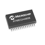 Microchip ATMEGA4808-XF, 8bit AVR Microcontroller, ATmega808, 20MHz, 48 kB Flash, 28-Pin SSOP