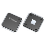 Infineon XMC4500F100F1024ACXQMA1, 32bit ARM Cortex M4 Microcontroller, XMC4000, 120MHz, 1.024 MB Flash, 100-Pin LQFP