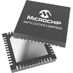 Microchip dsPIC33CK512MP605-E/M7 dsPIC Microcontroller, 48-Pin VQFN