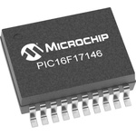 Microchip PIC16F17146-I/SS PIC Microcontroller, PIC16F171, 20-Pin SSOP