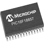 Microchip PIC16F18857T-I/SS 8 bit MCU Microcontroller MCU, PIC16, 24-Pin TQFP