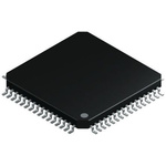 Microchip DSPIC33FJ128GP306A-I/PT, 16bit dsPIC Microcontroller, dsPIC33F, 40MIPS, 128 kB Flash, 64-Pin TQFP